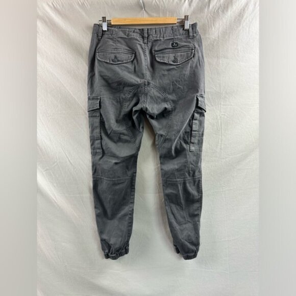 Jack Jones Tappered Paul Cargo Pants Gray - Picture 2 of 4